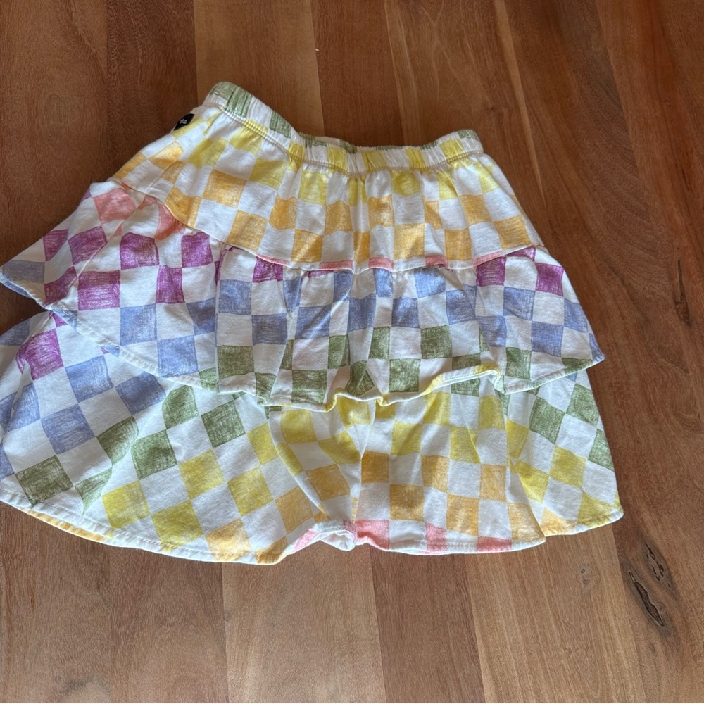 Tea Collection Colorful Tiered Skirt
